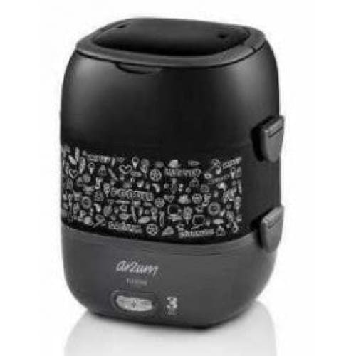 Boîte à Lunch ARZUM Moderne Foodie 270W-1.65L - Noir Boîte à Lunch ARZUM Moderne Foodie 270W-1.65L - Noir